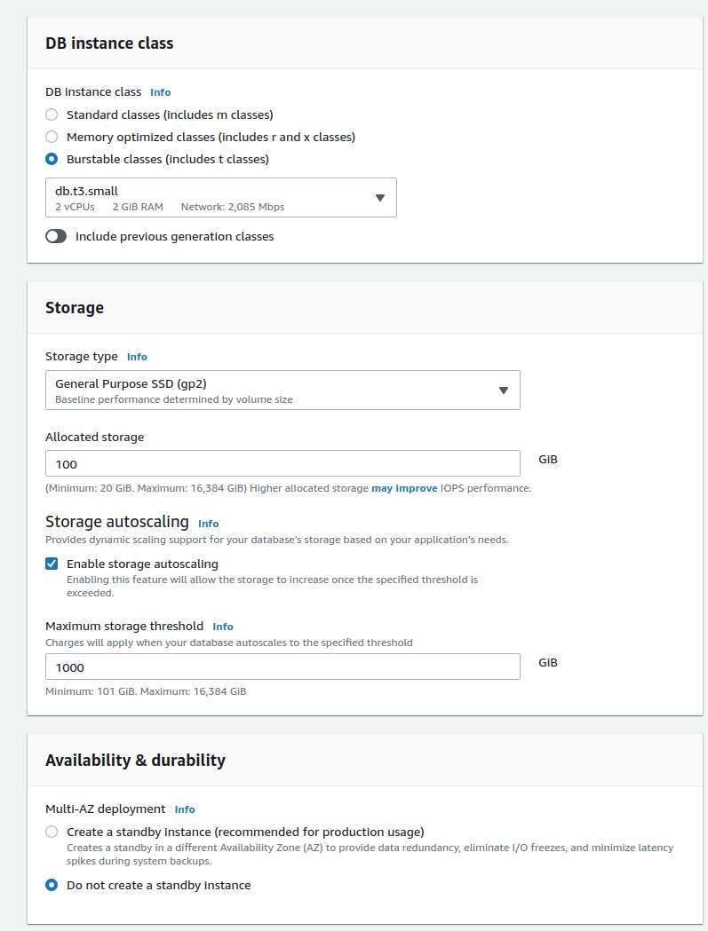 Best AWS RDS Instance for Development or Small Projects Articles